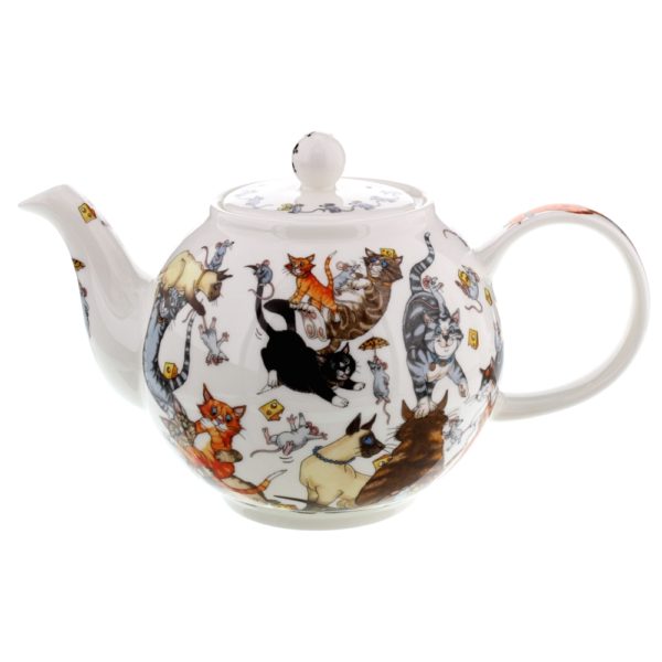 Porslin - Dunoon - Pussy Galore - Teapot Large - 1.2L