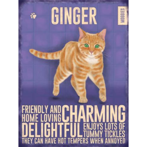 The Metal Sign Co - Mini - Ginger