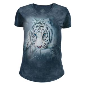 T-Shirt - White Tiger - Women