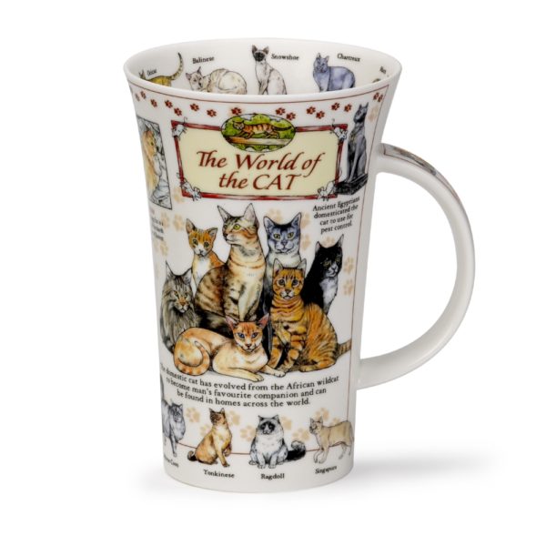 Porslin Mugg - Dunoon - World of Cats - 0.5L