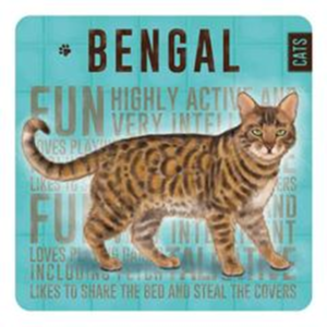 The Metal Sign Co - Glasunderlägg - Bengal