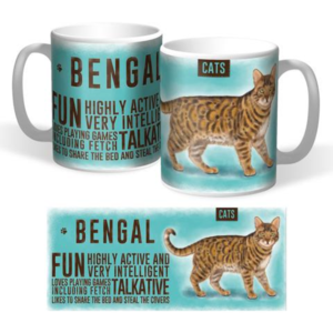 Porslin Mugg - The Metal Sign Co - Bengal