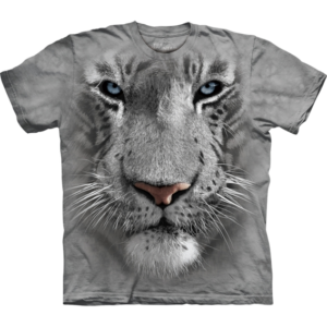 T-Shirt - White Tiger - S/Womens