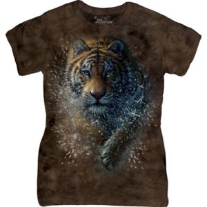 T-Shirt - Tiger Splash - Large/Ladies