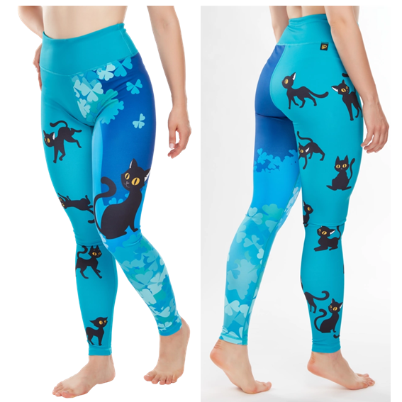 Dedoles – Sport Leggings – Good Luck Cat – kattbutiken