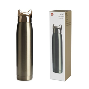 Termosflaska – Balvi – Thermo Cat – Guld – 320 ml