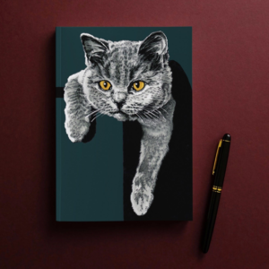 Skrivbok - Flora The Kitten - Notebook - A5