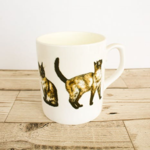 Porslin Mugg - Gemma Keith - Siamese