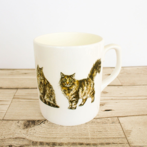 Porslin Mugg - Gemma Keith - Maine Coon