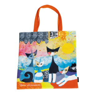 Bag - Väska - Art Shopping Bag - Rosina Wachtmeister - Merletto nero sole