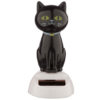 Katt - Solcellsfigur - Svart - Bild 2