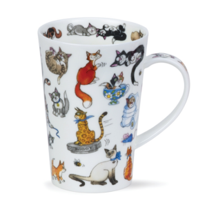 Mugg i Fine Bone China – Catastrophe – Dunoon Shetland – 440 ml