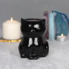 Aromalampa i Keramik – Black Magic - Svart Katt - Bild 4