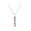 925 Silver Cat Paw Pendant Necklace