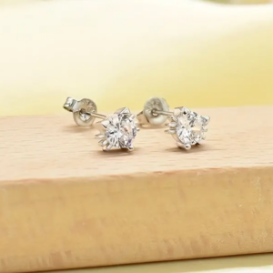Örhängen – 925 Sterling Silver – Three Whiskers – Stiftörhängen