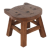 Children Wooden Cat Stool