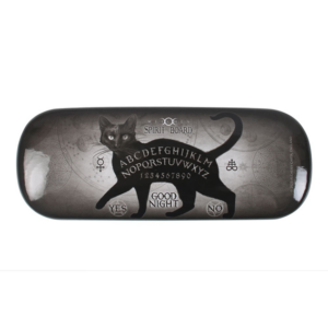 Glasögonetui med putsduk - Black Cat Spirit Board