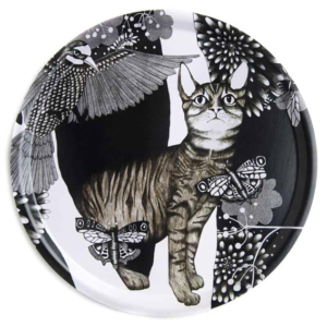 Bricka Katten - Nadja Wedin - Svart 38cm
