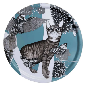 Bricka Katten - Nadja Wedin - Turquoise 46cm