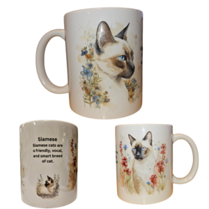 Mugg – Watercolour – Siamese