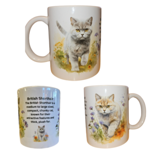 Porslin Mugg - Cat Breeds - British Shorthair