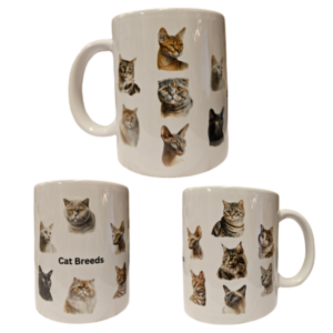 Porslin Mugg - Cat Breeds - Breeds