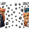 Porslin Mugg - Crazy Cat Lady - Bild 2