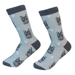 Strumpor – Sock Daddy – Silvertabby – 36–41