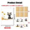 Kort - 12-pack gratulationskort med kuvert - Bild 2