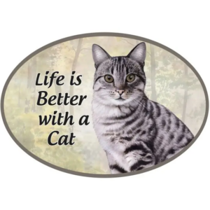 Magnet - E&S Pets - Tabby Silver