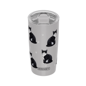 Termosmugg - E&S Pets - Svart & Vit - 591ml