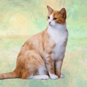 Underlägg - E&S Pets - Orange & White