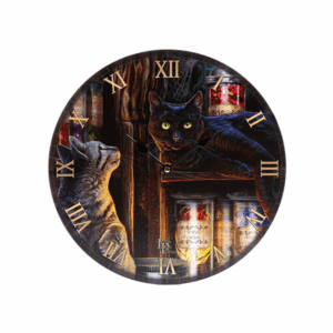 Väggklocka – Lisa Parker – Magical Emporium Cats – 30 cm