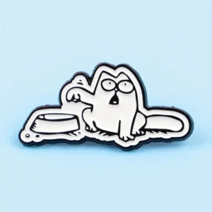 Kattpin – Simon’s Cat – Emalj