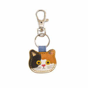 Nyckelring – Kawaii – Flerfärgad kattdesign
