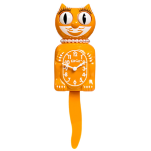 A22. Kit-Cat Klock – Orange Festival Lady - Limited