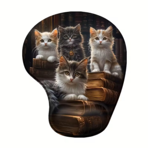 Musmatta med handledsstöd – Cute Cats Books