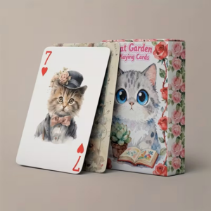 Spelkort – Watercolor Cute Cats