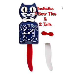 A26. Kit-Cat Klock – Red, White & Galaxy Blue