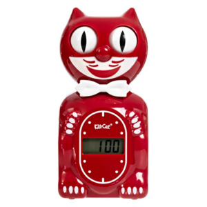 M04. Solar Digital Alarm - Kit-Cat Klock – Space Cherry