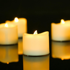 Ljuslykta - LED Värmeljus – Flameless LED Tea Light