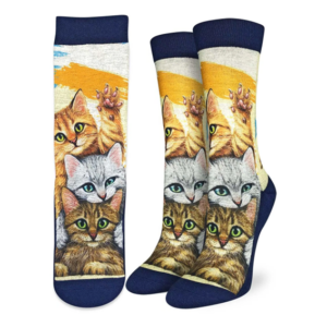Good Luck Socks – Stack the Cats - Aktiv Fit - 36-40