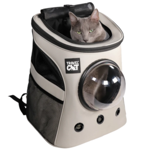Kattväska Ryggsäck – The Fat Cat - Travel Cat – För Större Katter – Cloud