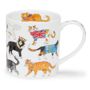 Mugg i Fine Bone China – Cool Cats Union – Dunoon Orkney – 350 ml