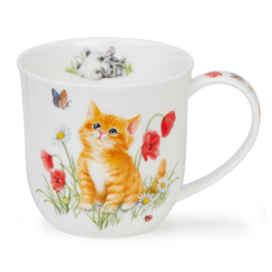 Mugg i Fine Bone China – Kittens – Dunoon Cumbrae – 450 ml